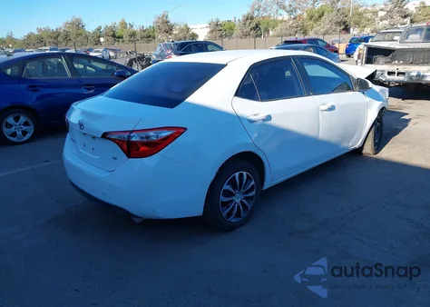 2014 Toyota Corolla Le from USA, damaged, VIN 5YFBURHE5EP061178